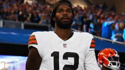 Shedeur Sanders #12 of the Cleveland Browns.