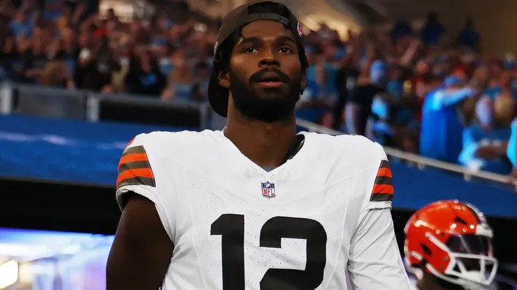 Shedeur Sanders #12 of the Cleveland Browns.