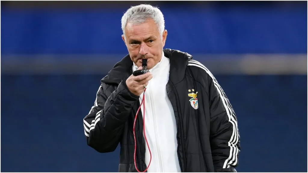 Jose Mourinho, Head Coach of SL Benfica – Alex Broadway/Getty Images