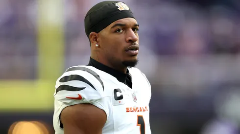 Ja'Marr Chase #1 of the Cincinnati Bengals.