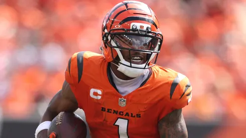 Ja'Marr Chase #1 of the Cincinnati Bengals.