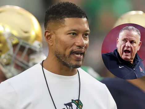 Irish HC Marcus Freeman turns heads with bold statement on Sam Pittman’s firing from Arkansas