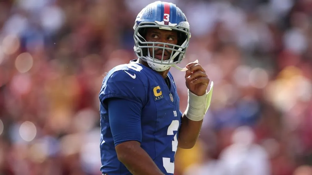 Russell Wilson (Source: Scott Taetsch/Getty Images)