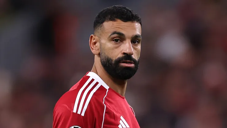 Mohamed Salah during the Champions League win over Atletico Madrid.