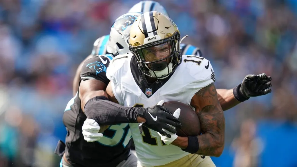 Cedrick Wilson Jr. of the Dolphins, during his stint in the Saints