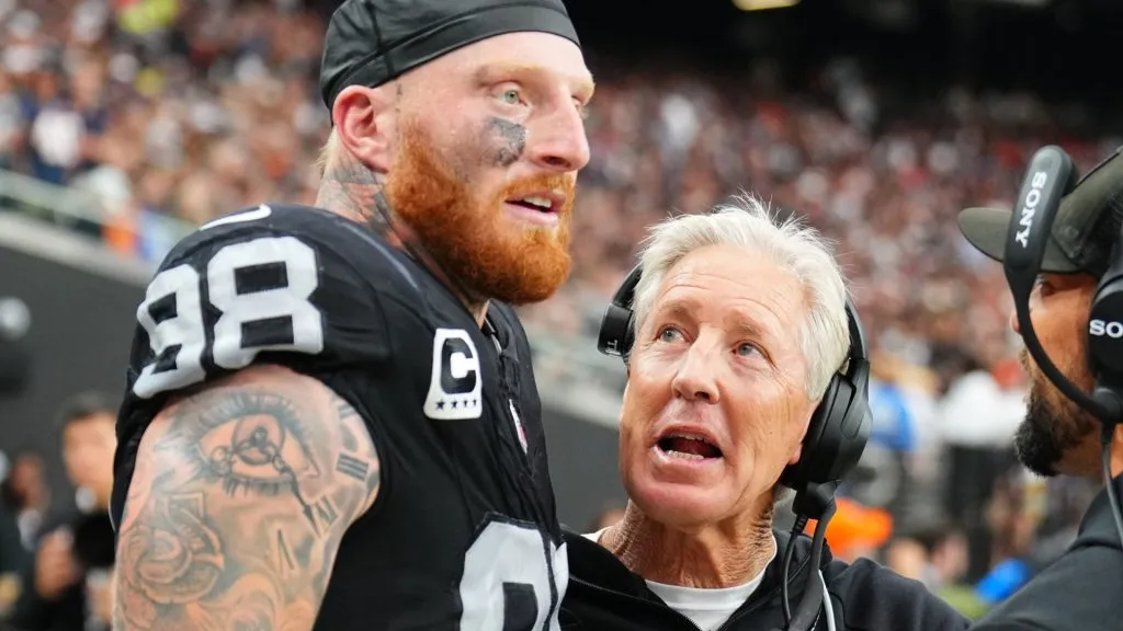 Maxx Crosby Pete Carroll