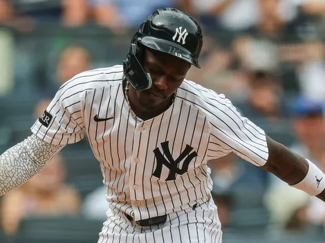 NY Yankees' Jazz Chisholm Jr. voices frustration to HC Aaron Boone following Game 1 loss to Red Sox