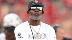 Head coach Deion Sanders of the Colorado Buffaloes.
