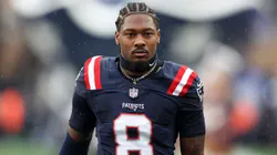 Stefon Diggs #8 of the New England Patriots