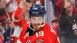 Matthew Tkachuk at Amerant Bank Arena on June 12, 2025 in Sunrise, Florida.