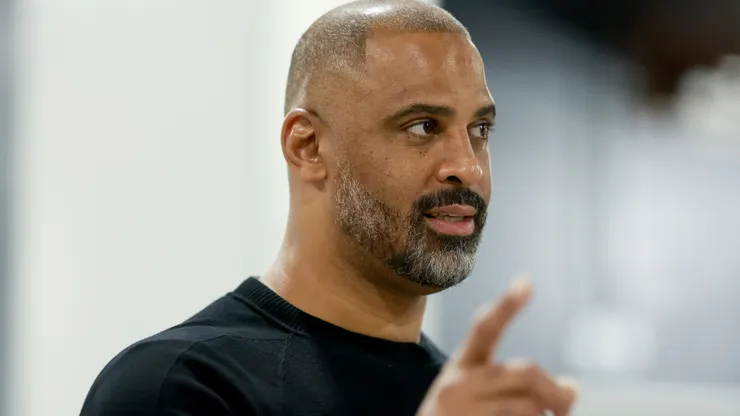 Head coach Ime Udoka of the Houston Rockets poses.
