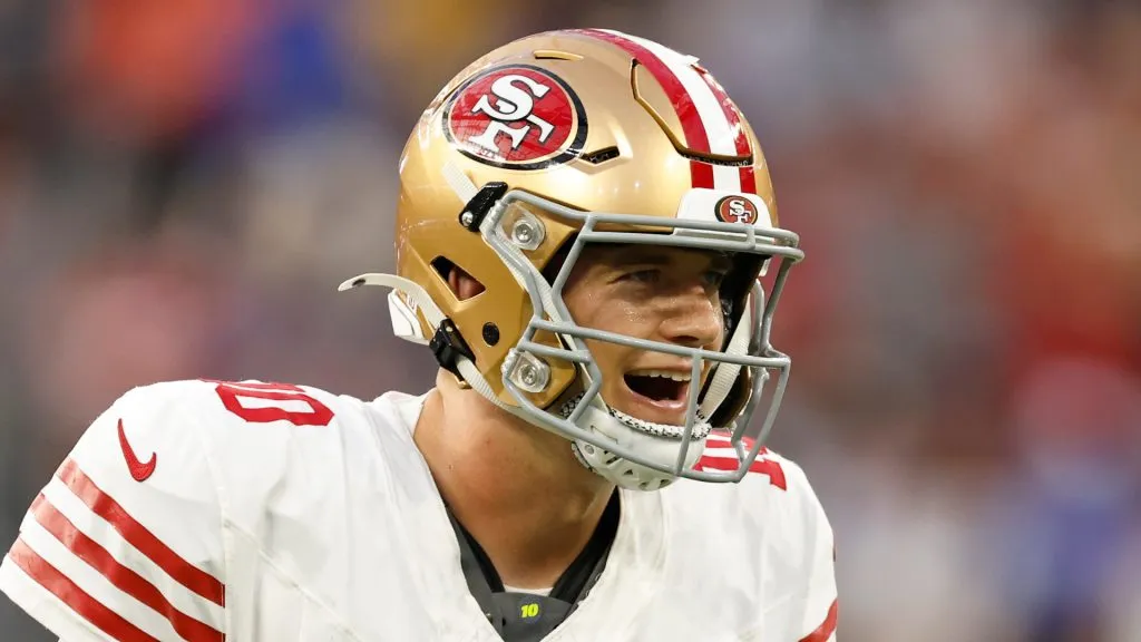 Mac Jones, QB for the San Francisco 49ers