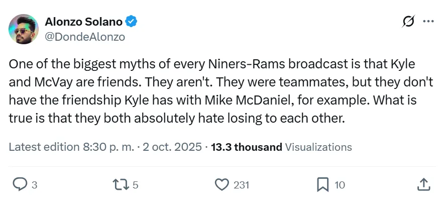 Shanahan and McVay are rivals, not friends