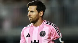 Lionel Messi #10 of Inter Miami CF looks on during an MLS match.