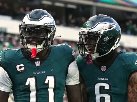 Eagles star DeVonta Smith breaks silence on AJ Brown’s online outburst