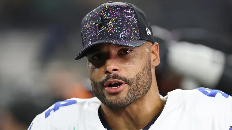 Dak Prescott #4 of the Dallas Cowboys.