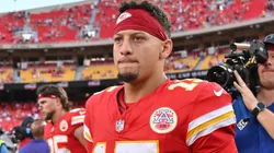 Patrick Mahomes #15 of the Kansas City Chiefs.