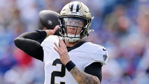 Spencer Rattler #2 of the New Orleans Saints