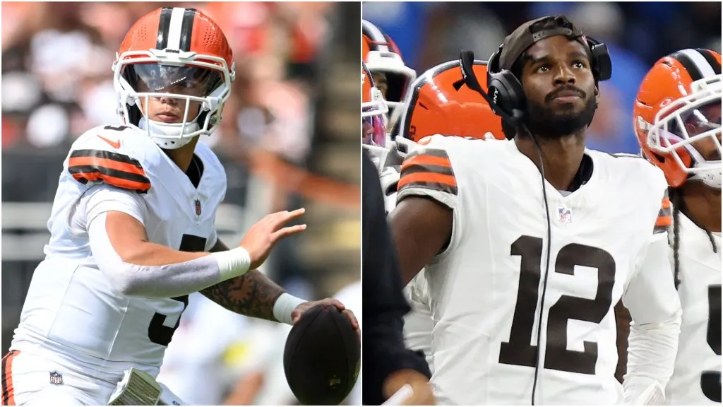 Browns stars Dillon Gabriel and Shedeur Sanders