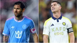 Lionel Messi of Inter Miami and Cristiano Ronaldo of Al Nassr.