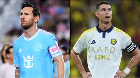 Lionel Messi of Inter Miami and Cristiano Ronaldo of Al Nassr.