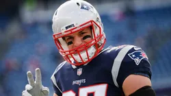 Rob Gronkowski #87 of the New England Patriots.