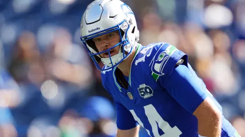 Sam Darnold #14 of the Seattle Seahawks.