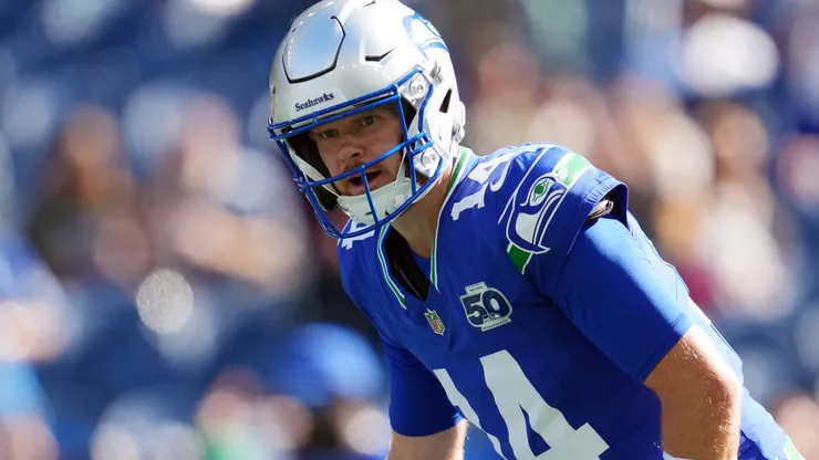 Sam Darnold #14 of the Seattle Seahawks.