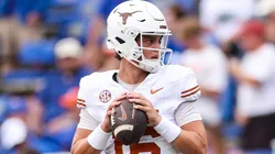 Arch Manning #16 of the Texas Longhorns.