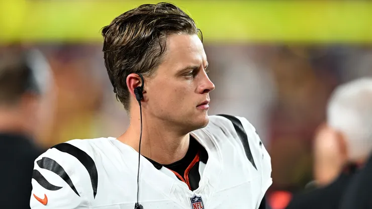 Joe Burrow #9 of the Cincinnati Bengals.