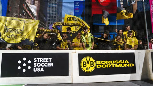 Borussia Dortmund and Street Soccer USA team up for another edition of the Times Square Cup.