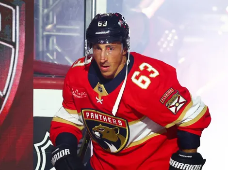 Marchand voices sincere admission to Panthers after win in first game missing Tkachuk, Barkov