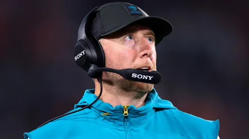 Head coach Liam Coen of the Jacksonville Jaguars.