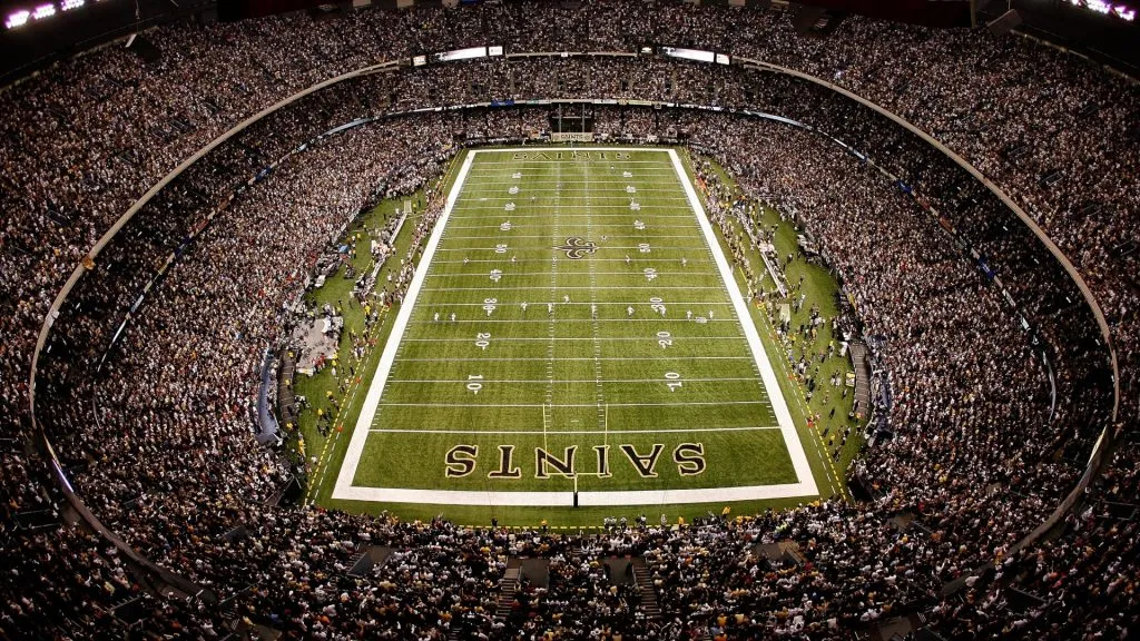 A general view of Caesars Superdome. (Source: Chris Graythen/Getty Images)