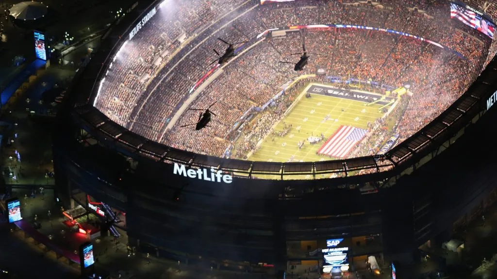 A general view of MetLife Stadium. (Source: John Moore/Getty Images)