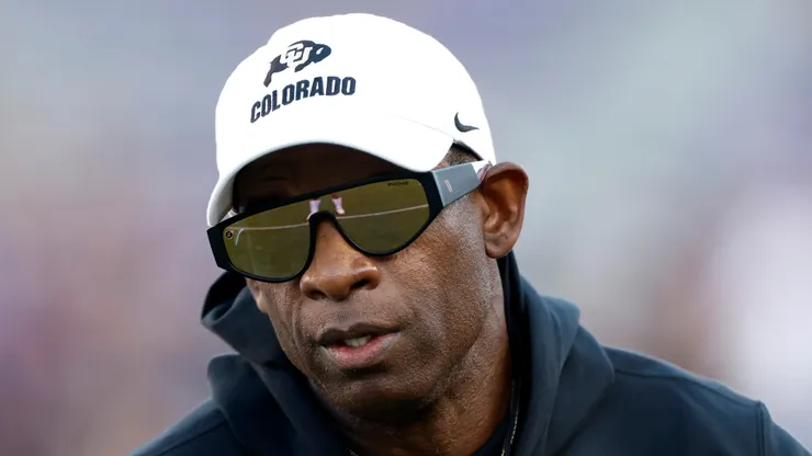 Deion Sanders head coach of the Colorado Buffaloes