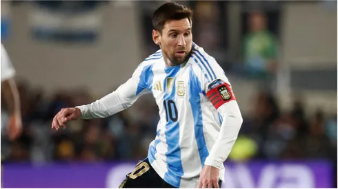 Lionel Messi of Argentina
