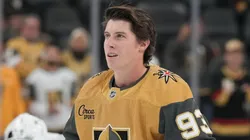 Mitch Marner at T-Mobile Arena on October 08, 2025 in Las Vegas, Nevada.