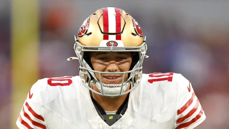Mac Jones, QB for the San Francisco 49ers