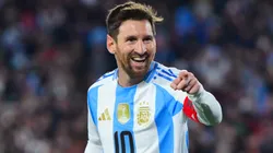 Lionel Messi during a South American FIFA World Cup 2026 Qualifier match.