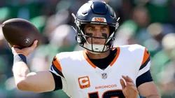 Bo Nix #10 of the Denver Broncos in 2025.