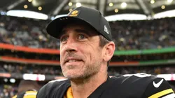 Aaron Rodgers quarterback of the Pittsburgh Steelers.