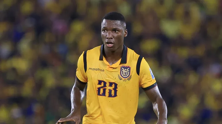 Moises Caicedo of Ecuador.