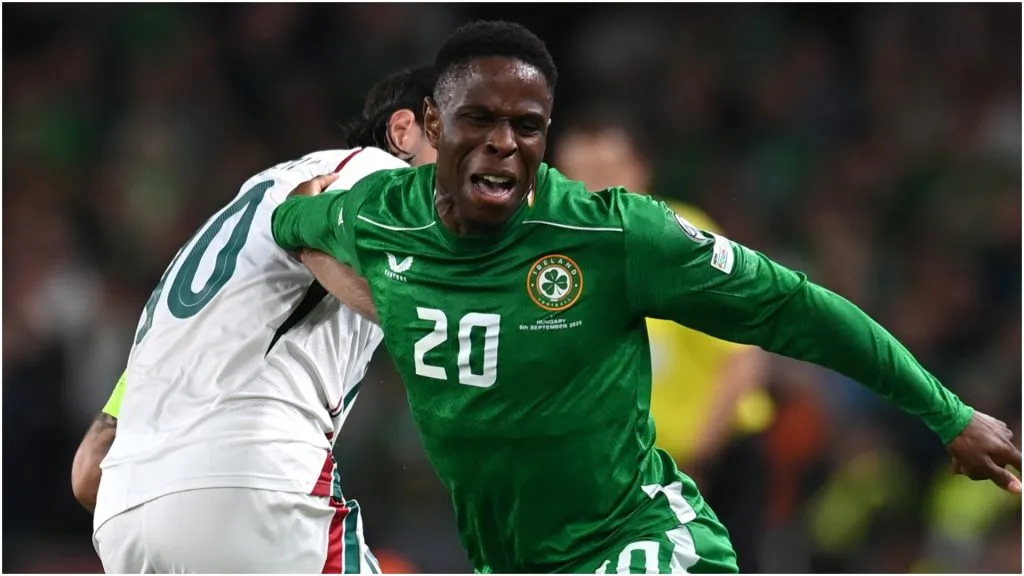 Chiedozie Ogbene of Republic of Ireland ā Charles McQuillan/Getty Images