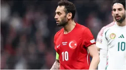 Hakan Calhanoglu of Turkey
