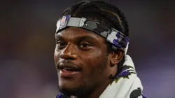 Lamar Jackson quarterback of the Baltimore Ravens