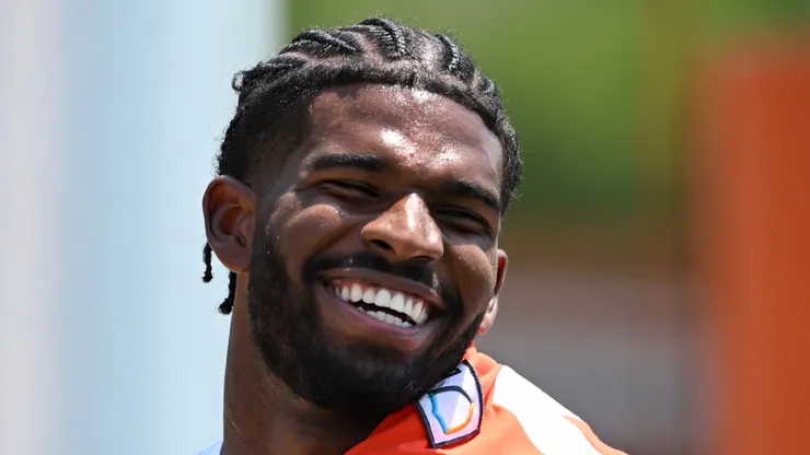 Shedeur Sanders quarterback of the Cleveland Browns