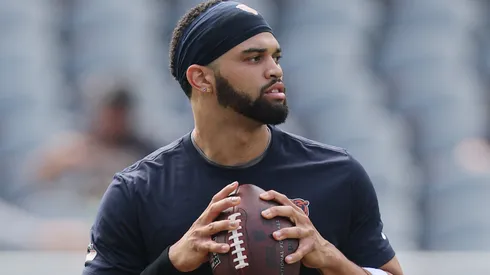 Caleb Williams #18 of the Chicago Bears.