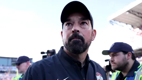 Head coach Ryan Day of the Ohio State Buckeyes.