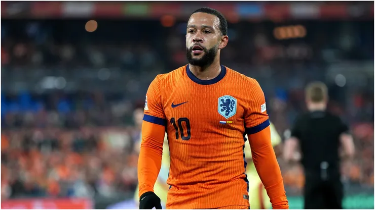 Memphis Depay of the Netherlands